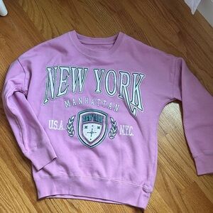 Abercrombie Kids Pink New York Sweatshirt